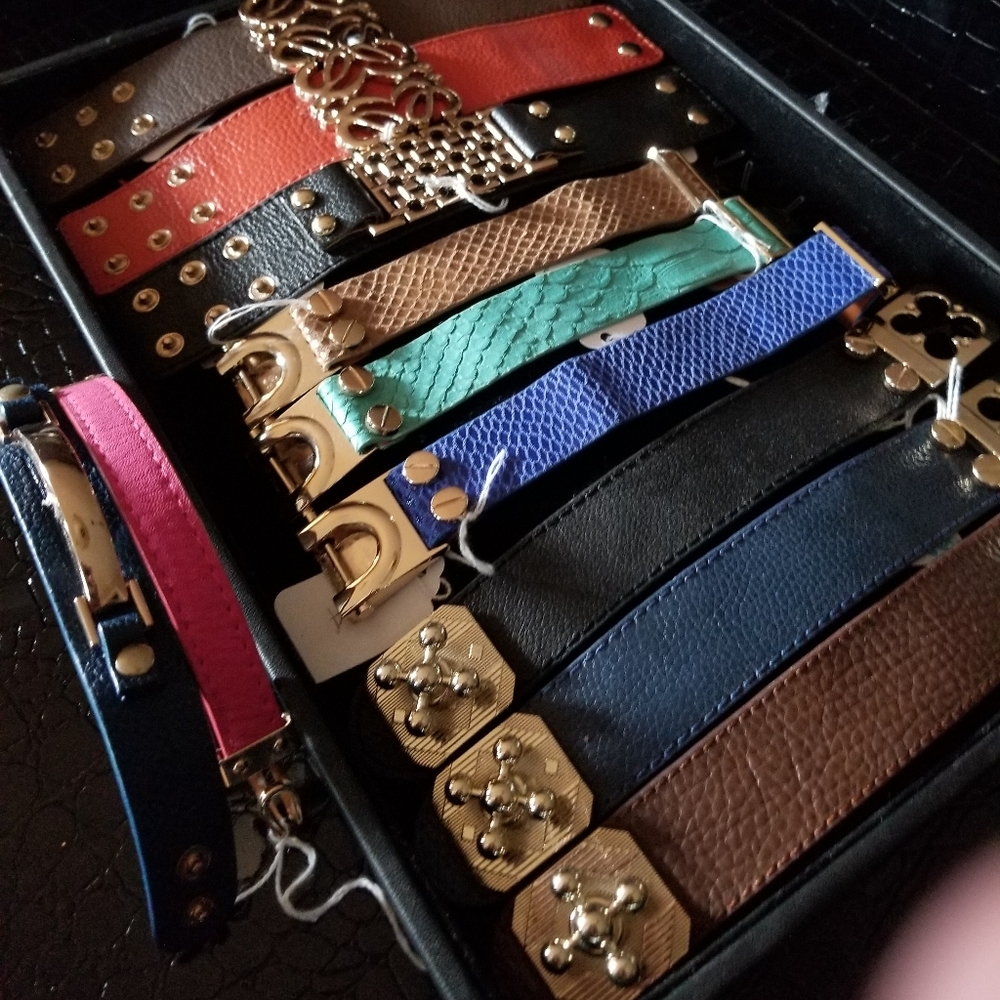 Leather Bracelets / Cuffs